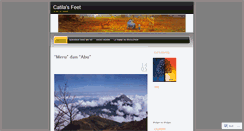 Desktop Screenshot of catilafeet.wordpress.com