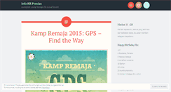 Desktop Screenshot of infokrpernias.wordpress.com