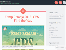 Tablet Screenshot of infokrpernias.wordpress.com