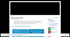 Desktop Screenshot of piombodisaturno.wordpress.com