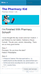 Mobile Screenshot of pharmacykid.wordpress.com