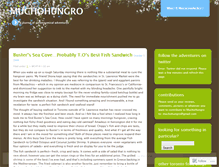 Tablet Screenshot of muchohungro.wordpress.com