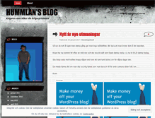 Tablet Screenshot of hummlan.wordpress.com