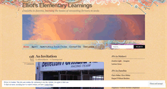 Desktop Screenshot of elliotcudmore.wordpress.com