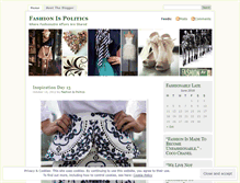 Tablet Screenshot of fashionispolitics.wordpress.com