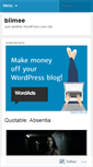 Mobile Screenshot of blimee.wordpress.com