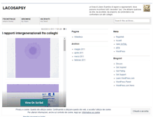 Tablet Screenshot of lacosapsy.wordpress.com