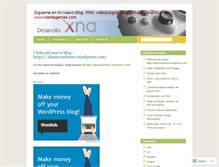 Tablet Screenshot of desarrolloxna.wordpress.com