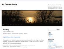 Tablet Screenshot of nogr8erlove.wordpress.com