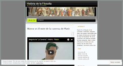 Desktop Screenshot of historiafilosofia.wordpress.com
