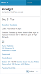 Mobile Screenshot of 4tonight.wordpress.com
