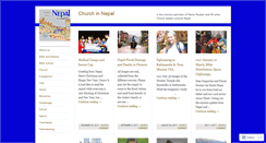 Desktop Screenshot of churchinnepal.wordpress.com