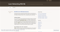 Desktop Screenshot of learnnetworkingwithme.wordpress.com