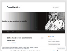 Tablet Screenshot of fococatolico.wordpress.com