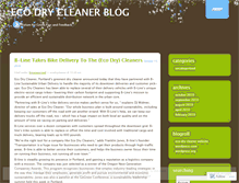 Tablet Screenshot of ecodrycleaner.wordpress.com