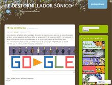 Tablet Screenshot of destornilladorsonico.wordpress.com