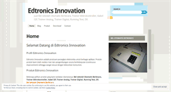 Desktop Screenshot of edtronics.wordpress.com