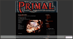 Desktop Screenshot of primalstrength.wordpress.com