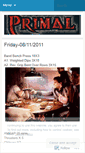 Mobile Screenshot of primalstrength.wordpress.com