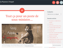 Tablet Screenshot of lapiquouse2.wordpress.com