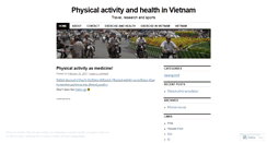 Desktop Screenshot of exercisevietnam.wordpress.com