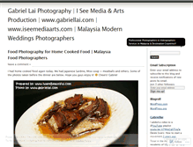 Tablet Screenshot of gabriellai.wordpress.com