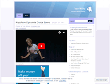 Tablet Screenshot of freewilly.wordpress.com