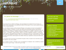 Tablet Screenshot of insumisas.wordpress.com