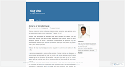 Desktop Screenshot of jvital.wordpress.com