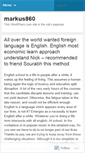 Mobile Screenshot of markus860.wordpress.com