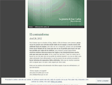 Tablet Screenshot of lapizarradejose.wordpress.com