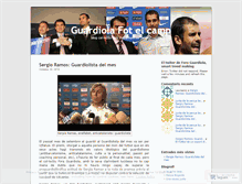Tablet Screenshot of foraguardiola.wordpress.com