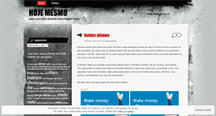 Desktop Screenshot of hojemesmo.wordpress.com