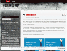 Tablet Screenshot of hojemesmo.wordpress.com