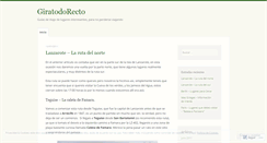 Desktop Screenshot of giratodorecto.wordpress.com