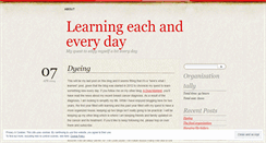 Desktop Screenshot of learnsomethingnew365.wordpress.com