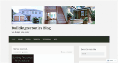 Desktop Screenshot of buildingtectonics.wordpress.com