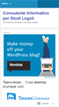 Mobile Screenshot of consulenteinformaticoperstudilegali.wordpress.com