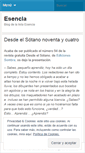 Mobile Screenshot of esenciarol.wordpress.com