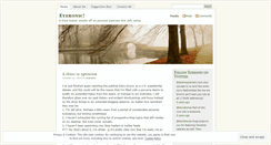Desktop Screenshot of eyeronic.wordpress.com