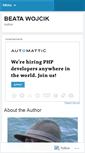 Mobile Screenshot of beatawojcik.wordpress.com