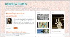 Desktop Screenshot of gabrielaltorres.wordpress.com