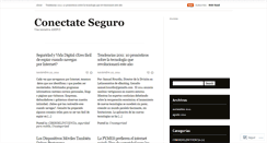 Desktop Screenshot of conectateseguro.wordpress.com