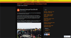 Desktop Screenshot of brettgreenwoodfoundation.wordpress.com