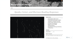 Desktop Screenshot of baratariaexchange.wordpress.com