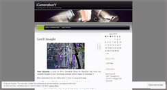 Desktop Screenshot of igenerationy.wordpress.com