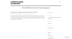 Desktop Screenshot of carpetcleaninglondonuk.wordpress.com