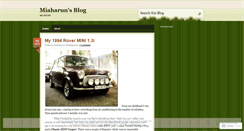 Desktop Screenshot of miaharun.wordpress.com