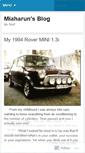 Mobile Screenshot of miaharun.wordpress.com