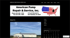 Desktop Screenshot of americanpump.wordpress.com